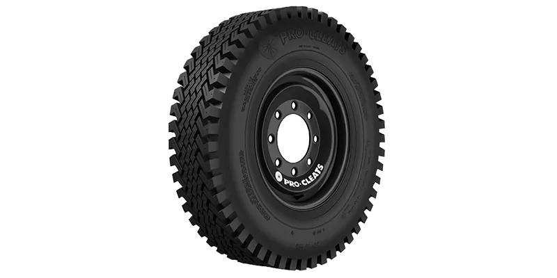 pro cleat skid steer snow tire